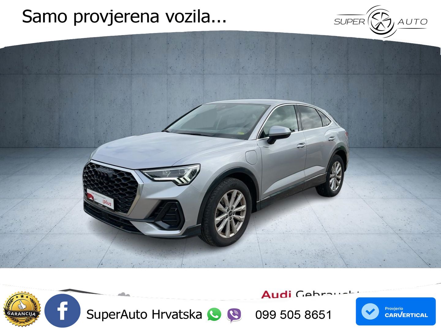 Audi Q3 Sportback 45 TFSIe (245 KS) S tronic LED+GR SJED+ACC