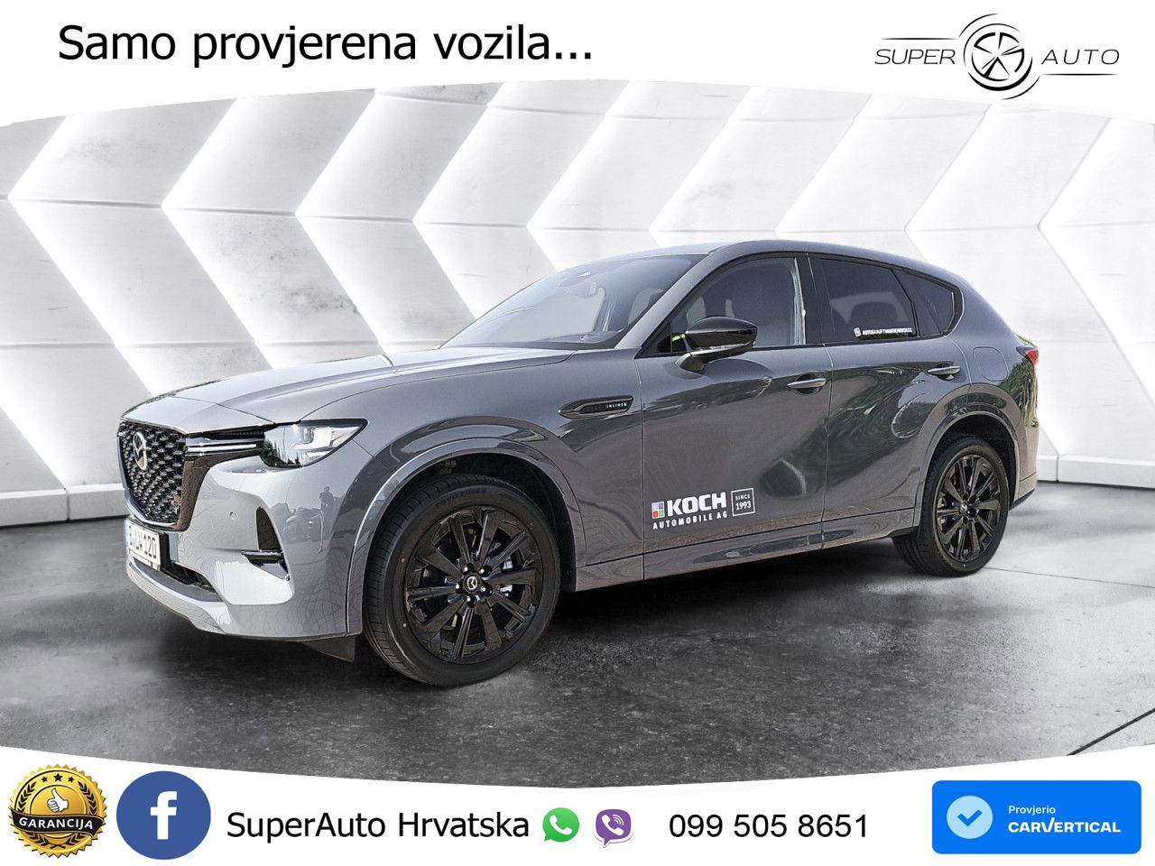 Mazda CX-60 3.3 e-Skyactiv D (254 KS) AWD Automatic MATRIX+GR SJED+KAM