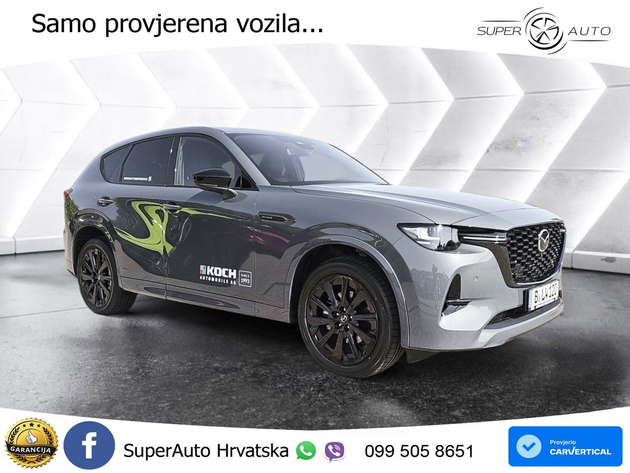 Mazda CX-60 3.3 e-Skyactiv D (254 KS) AWD Automatic MATRIX+GR SJED+KAM