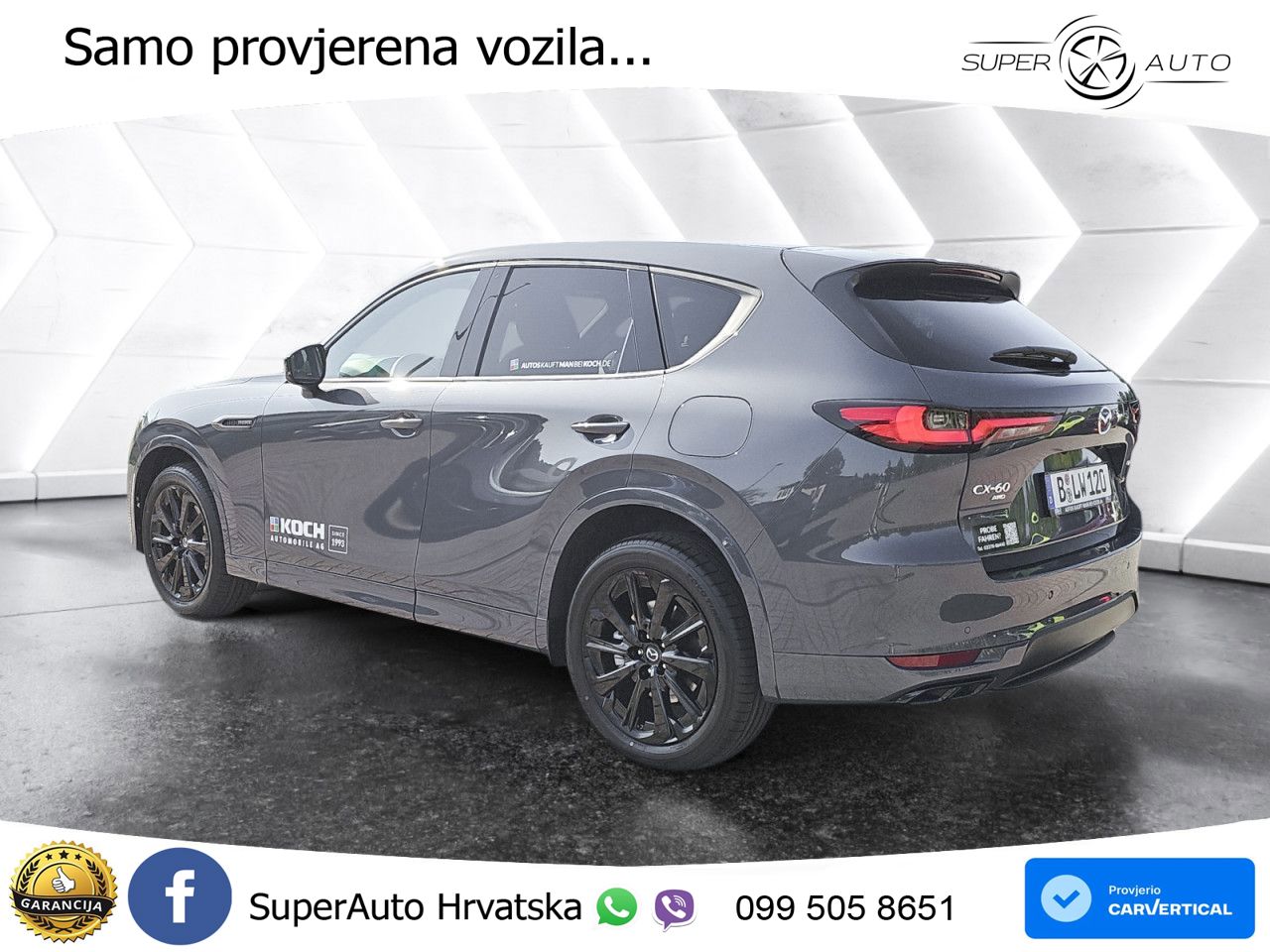 Mazda CX-60 3.3 e-Skyactiv D (254 KS) AWD Automatic MATRIX+GR SJED+KAM