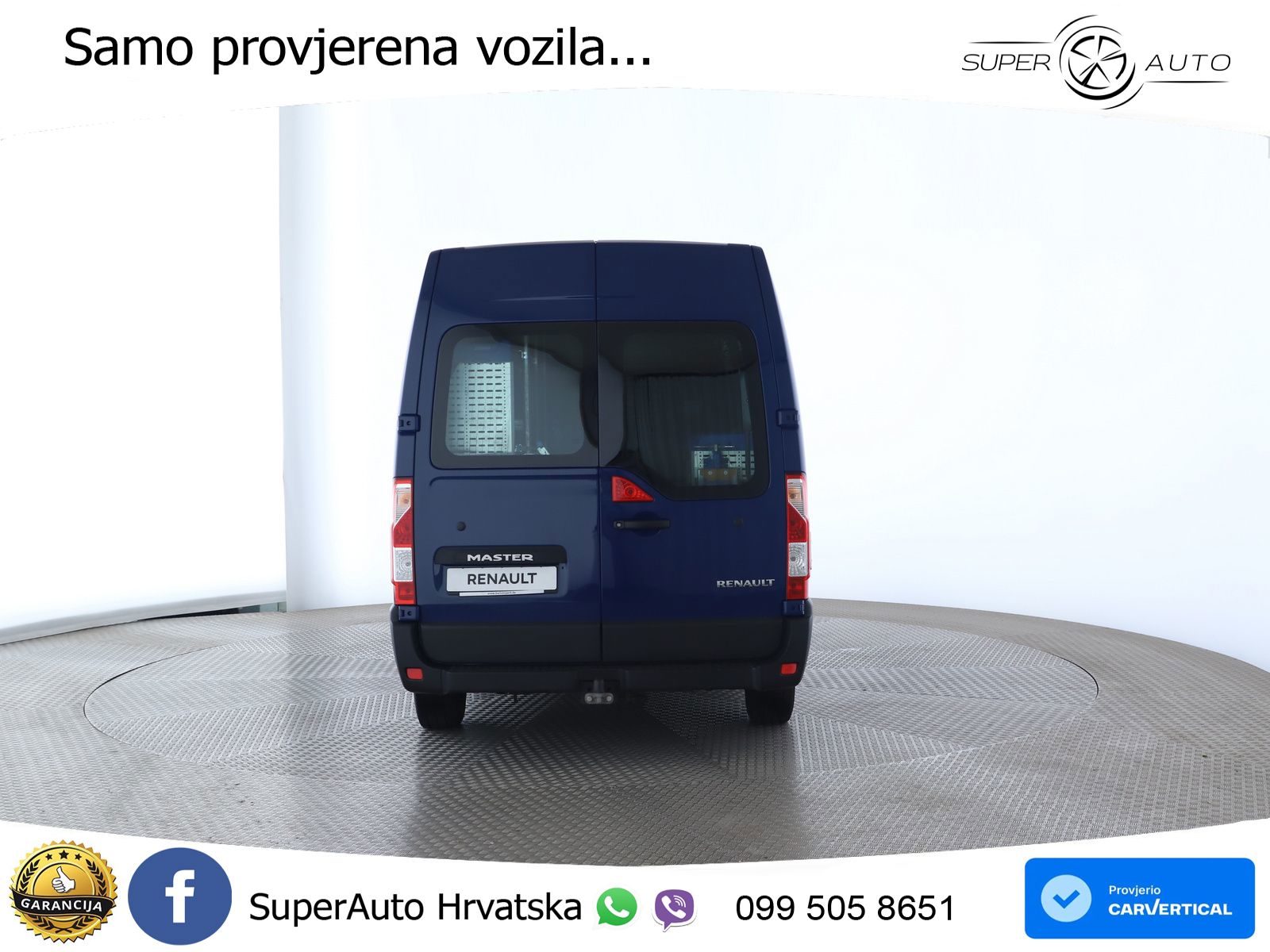 Renault Master KASTEN FWD L2H2 3,5t dCi 180 AHK STARR 179 KS