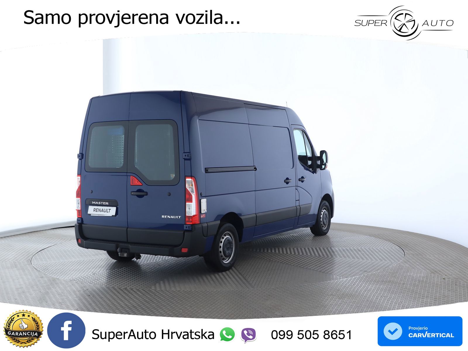Renault Master KASTEN FWD L2H2 3,5t dCi 180 AHK STARR 179 KS