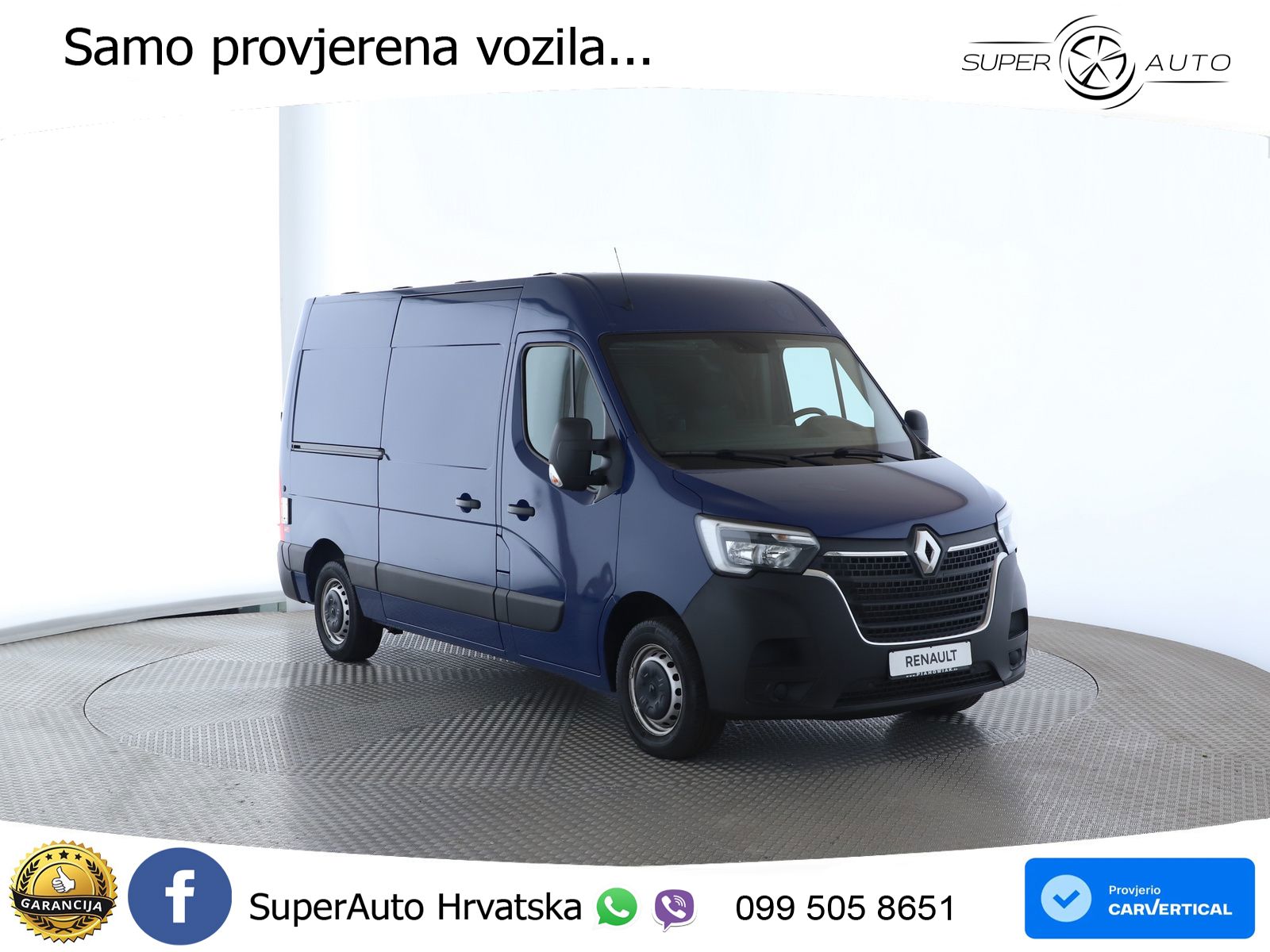 Renault Master KASTEN FWD L2H2 3,5t dCi 180 AHK STARR 179 KS