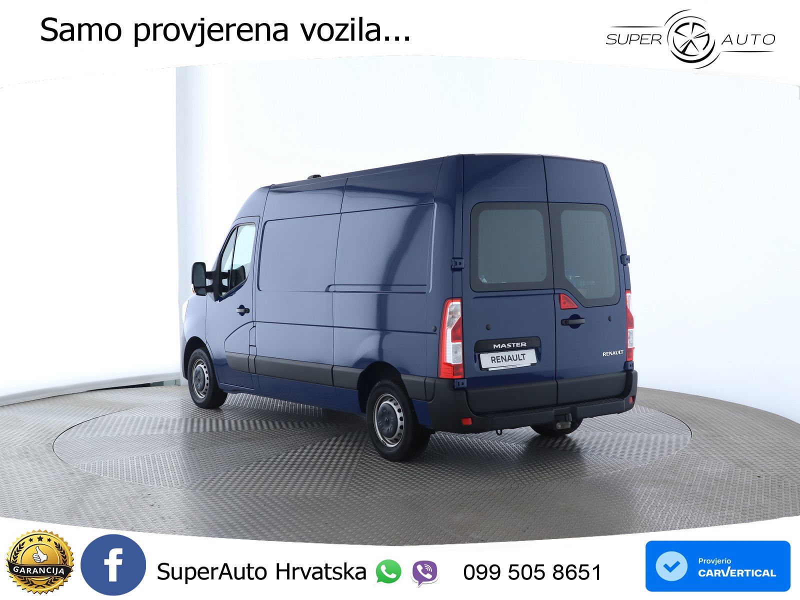 Renault Master KASTEN FWD L2H2 3,5t dCi 180 AHK STARR 179 KS
