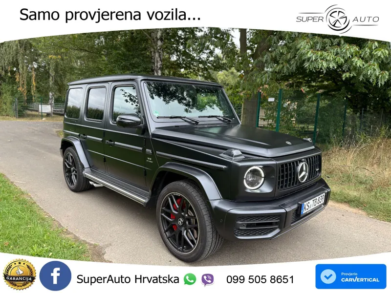 Mercedes AMG G 63 Long V8 (585 KS) 4MATIC 9G-TRONIC AMG SPEEDSHIFT TCT LED+GR SJED+ACC