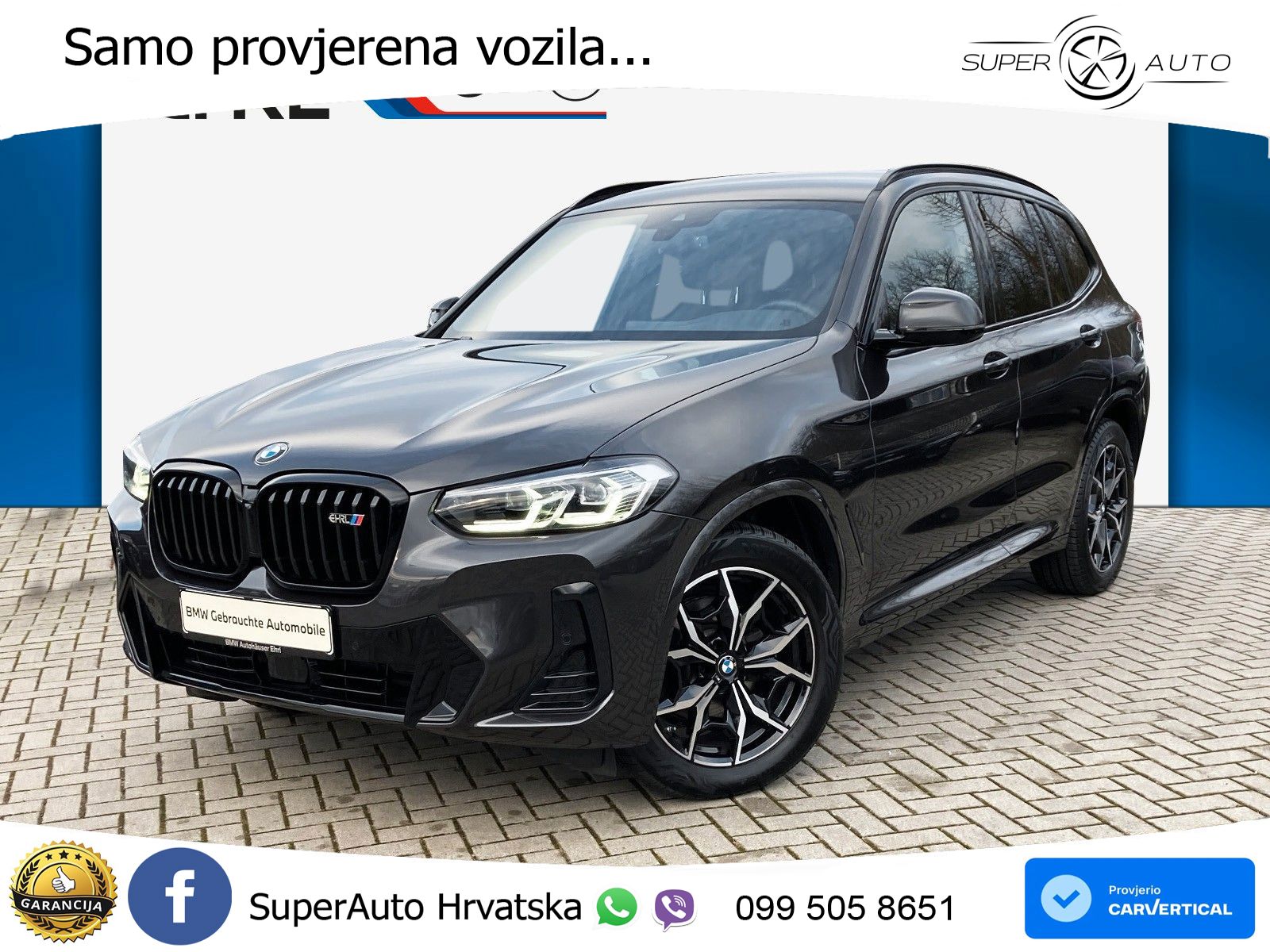 BMW X3 20d xDrive Steptronic M Sport LED+GR SJED+ACC