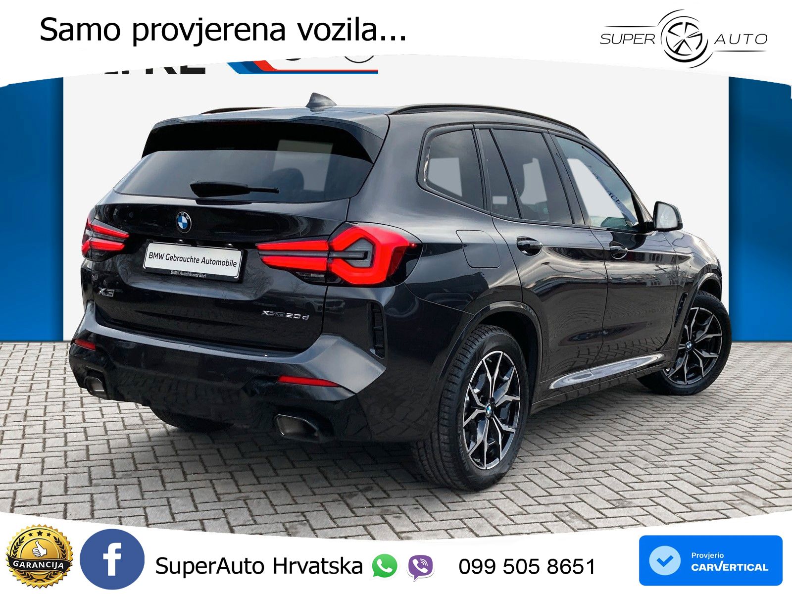 BMW X3 20d xDrive Steptronic M Sport LED+GR SJED+ACC