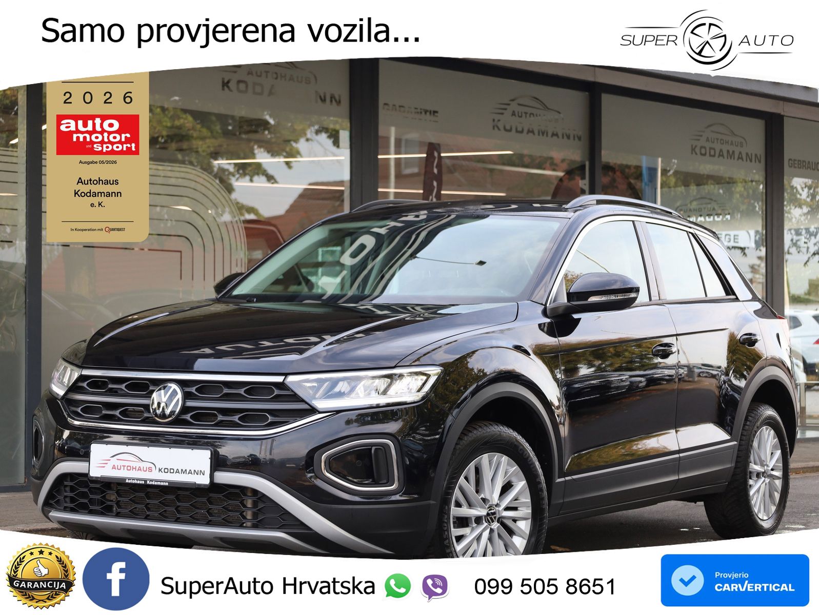 Volkswagen T-Roc 1.5 TSI (150 KS)