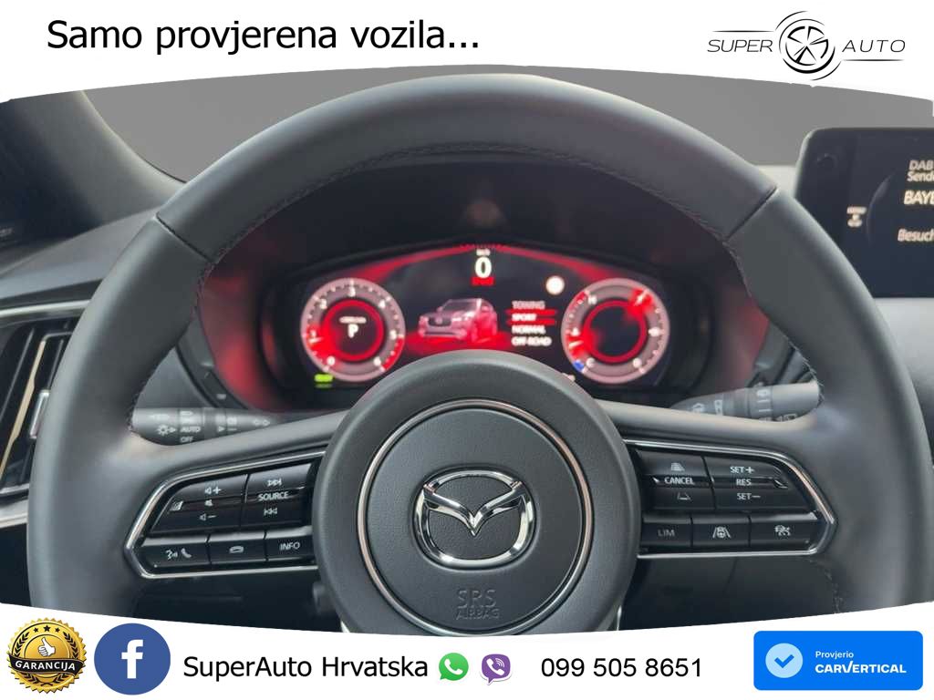 Mazda CX-60 3.3 e-Skyactiv D (254 KS) AWD Automatic MATRIX+GR SJED+KAM