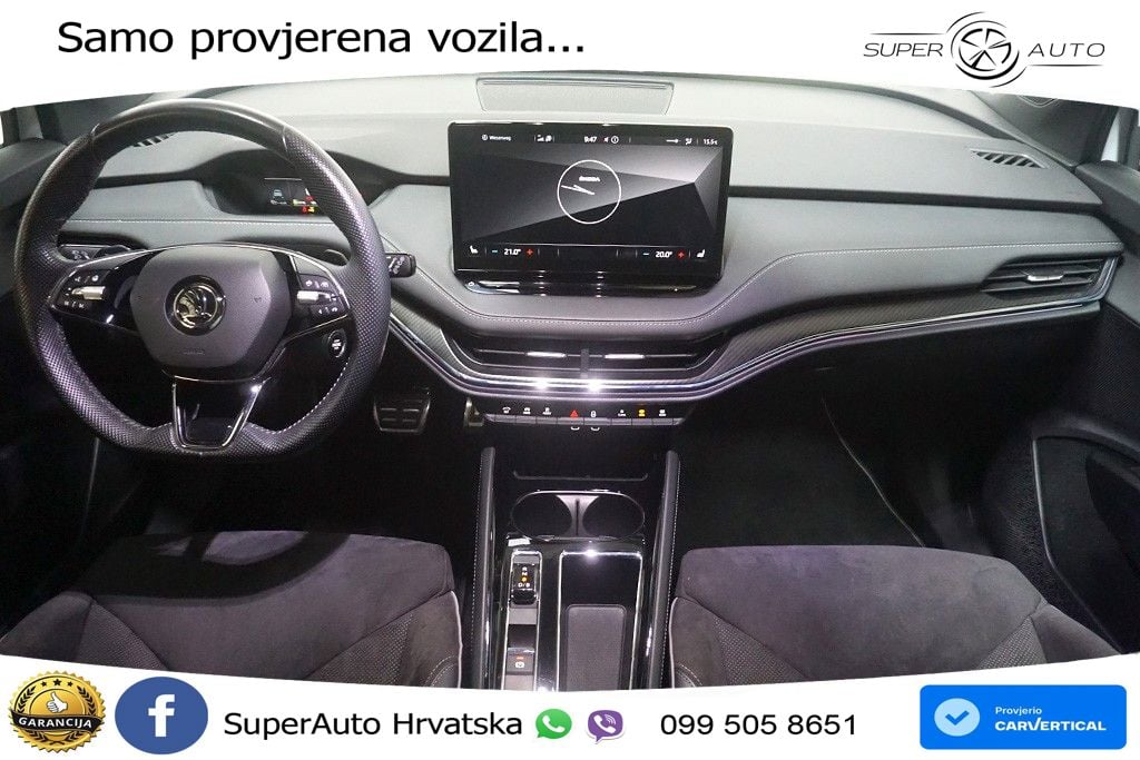 Škoda Enyaq iV 80x 82 kWh (265 KS) AWD SportLine LED+GR SJED+ACC