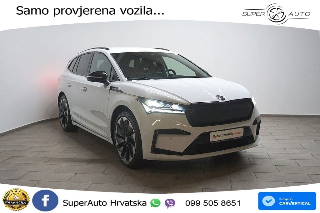 Škoda Enyaq iV 80x 82 kWh (265 KS) AWD SportLine LED+GR SJED+ACC