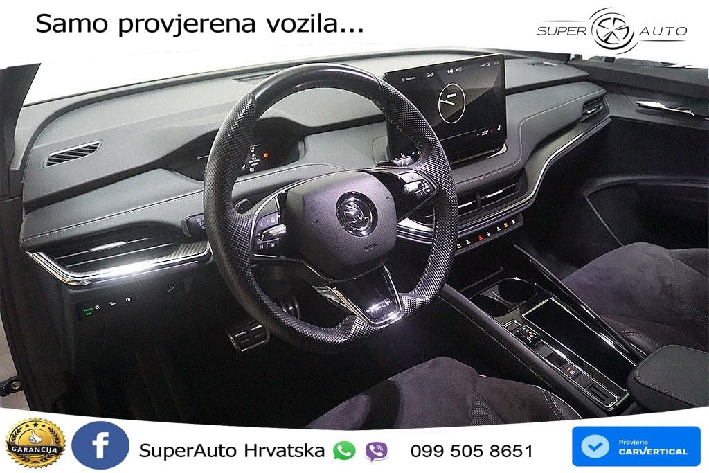 Škoda Enyaq iV 80x 82 kWh (265 KS) AWD SportLine LED+GR SJED+ACC