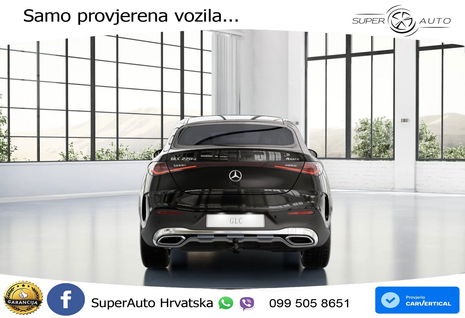 Mercedes GLC Coupe 220d (197 KS) 4MATIC 9G-TRONIC AMG ACC+GR SJED+360+PANO