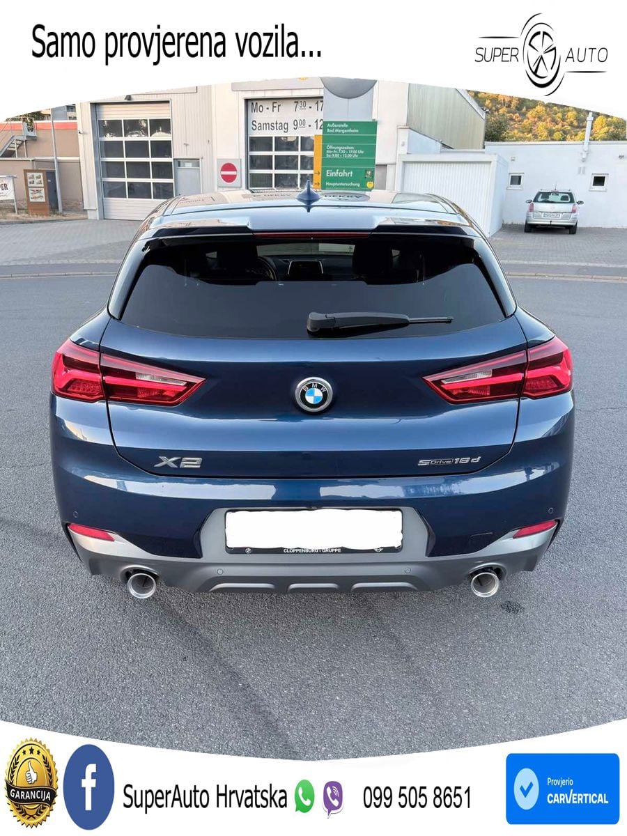 BMW X2 sDrive18d Manual