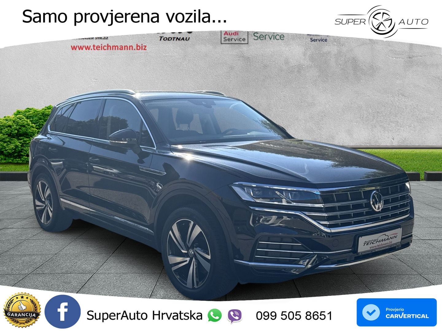 Volkswagen Touareg 3.0 V6 TDI (286 KS) 4MOTION Tiptronic ZRAČNI+ACC+GR SJED+KAM
