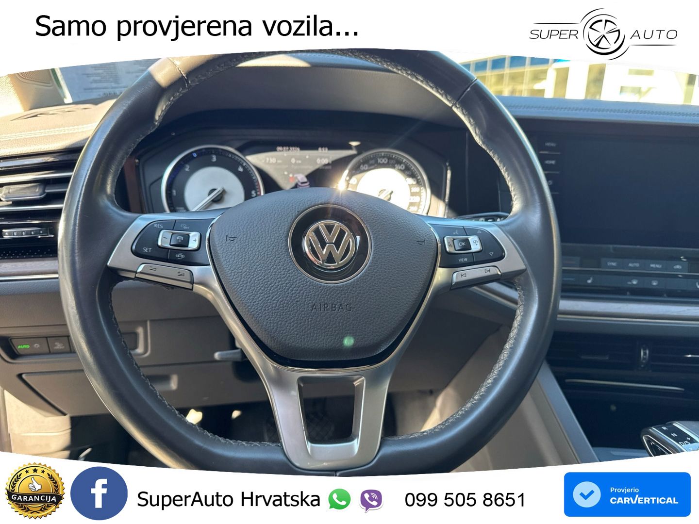 Volkswagen Touareg 3.0 V6 TDI (286 KS) 4MOTION Tiptronic ZRAČNI+ACC+GR SJED+KAM
