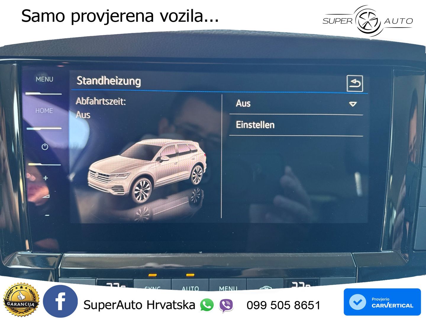Volkswagen Touareg 3.0 V6 TDI (286 KS) 4MOTION Tiptronic ZRAČNI+ACC+GR SJED+KAM