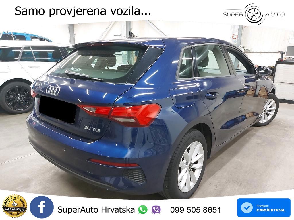 Audi A3 30 TDI (116 KS) LED+GR SJED+ACC