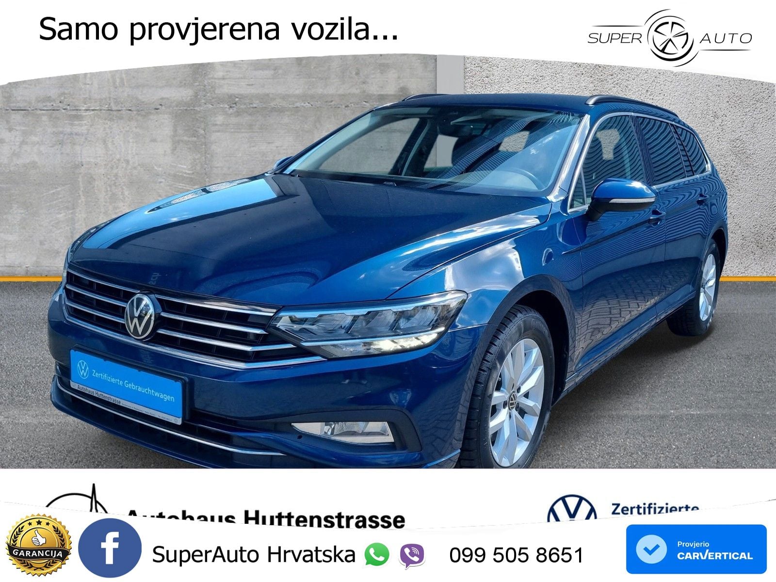 Volkswagen Passat Variant 2.0 TDI (150 KS) DSG Business LED+GR SJED+ACC