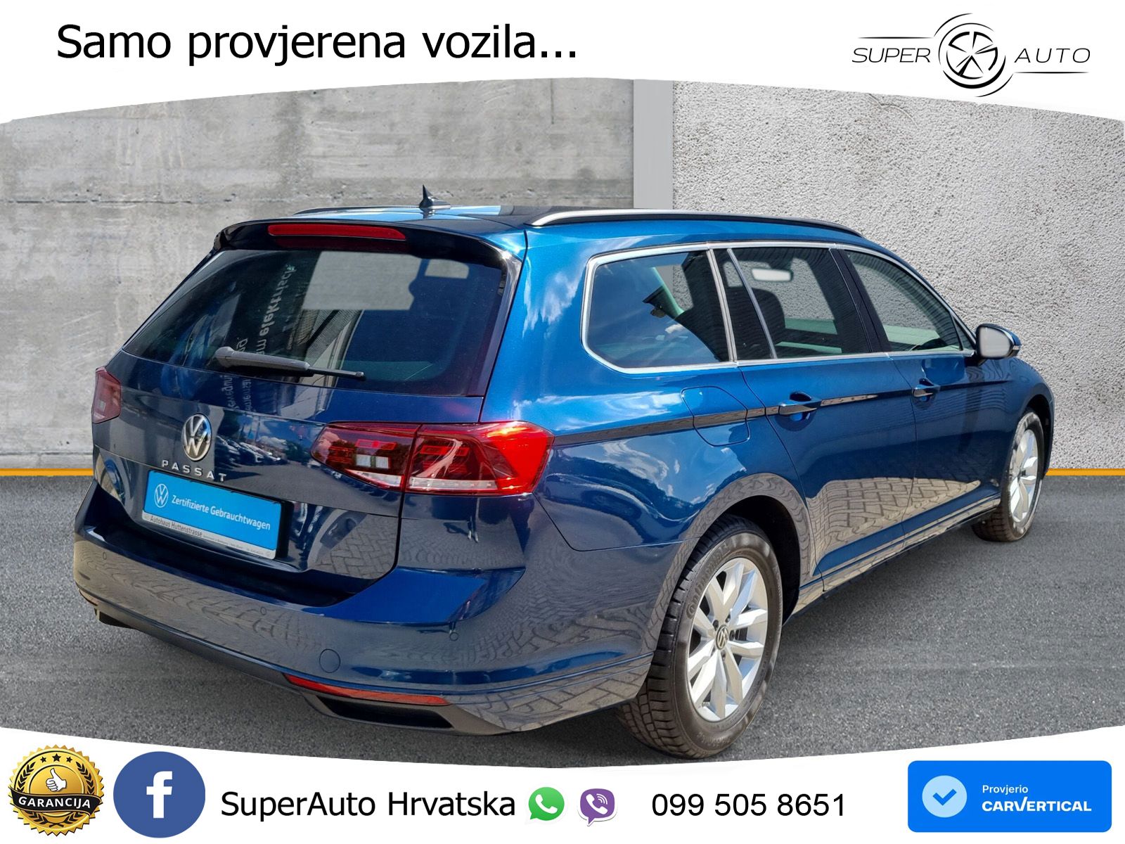 Volkswagen Passat Variant 2.0 TDI (150 KS) DSG Business LED+GR SJED+ACC