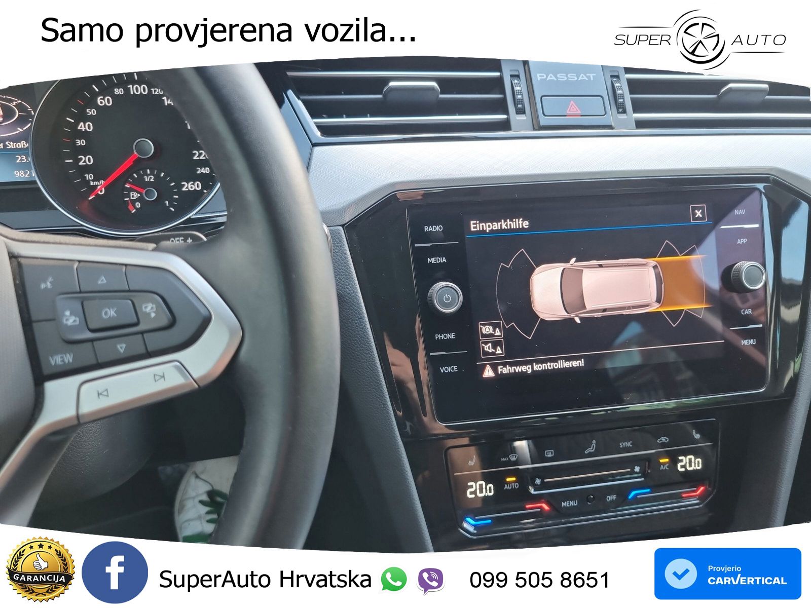 Volkswagen Passat Variant 2.0 TDI (150 KS) DSG Business LED+GR SJED+ACC