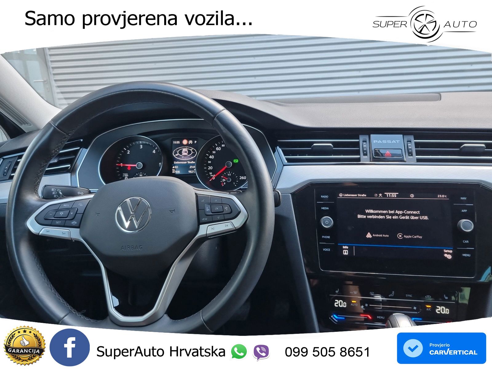 Volkswagen Passat Variant 2.0 TDI (150 KS) DSG Business LED+GR SJED+ACC