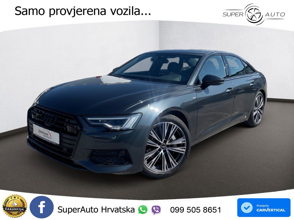 Audi A6 50 TFSIe (299 KS) quattro ultra S tronic S line LED+GR SJED+ACC