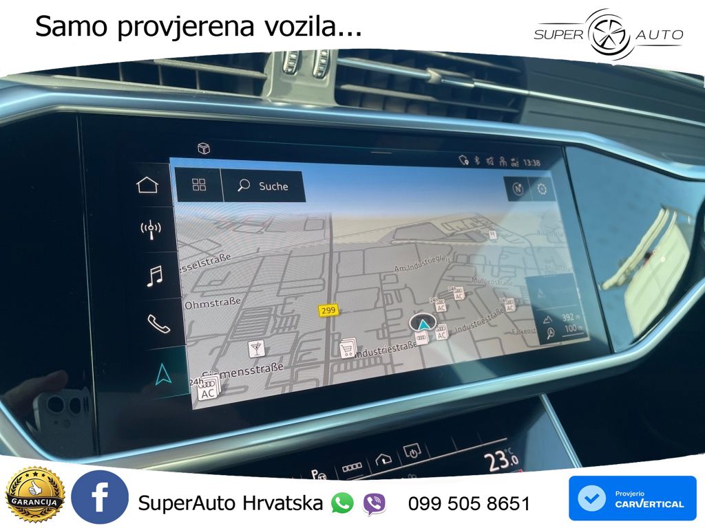 Audi A6 50 TFSIe (299 KS) quattro ultra S tronic S line LED+GR SJED+ACC