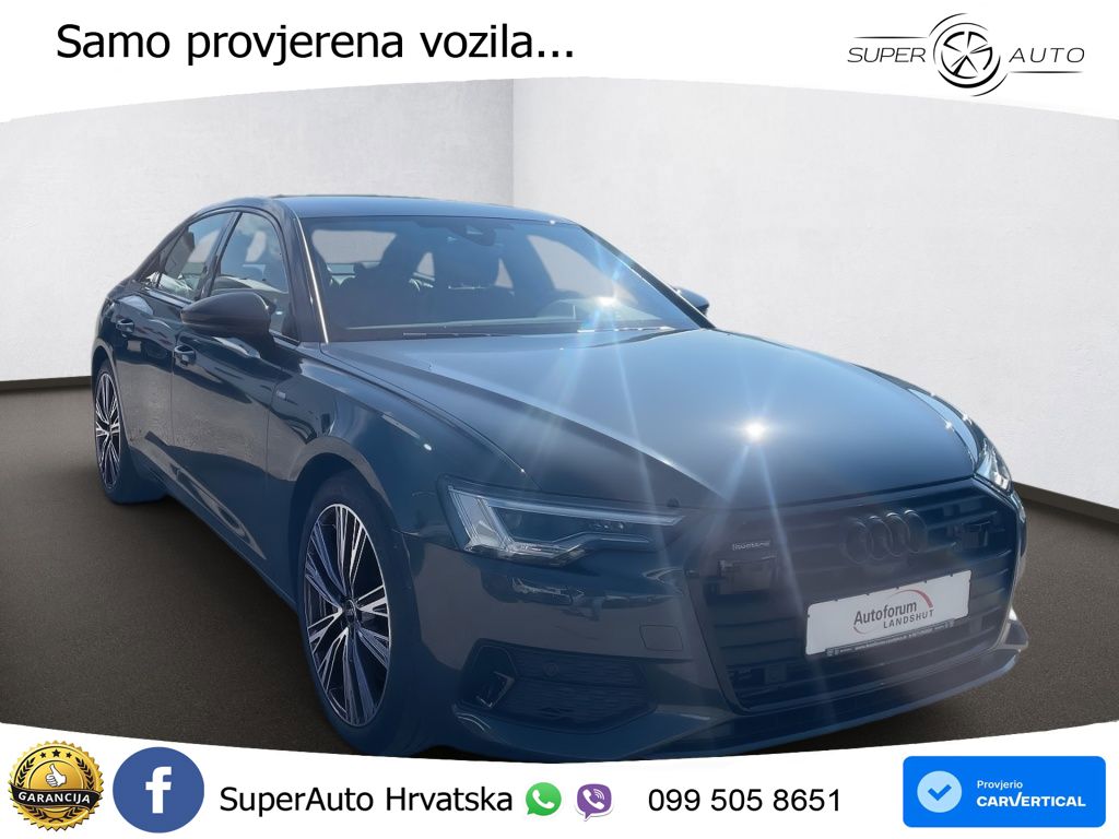 Audi A6 50 TFSIe (299 KS) quattro ultra S tronic S line LED+GR SJED+ACC