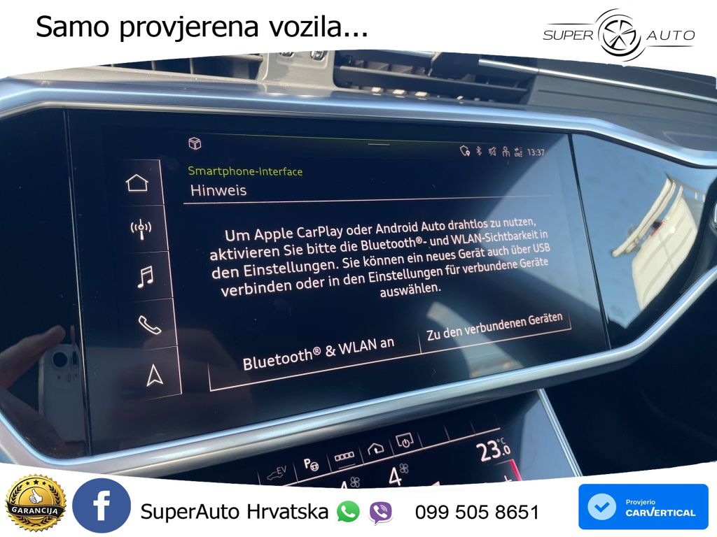 Audi A6 50 TFSIe (299 KS) quattro ultra S tronic S line LED+GR SJED+ACC