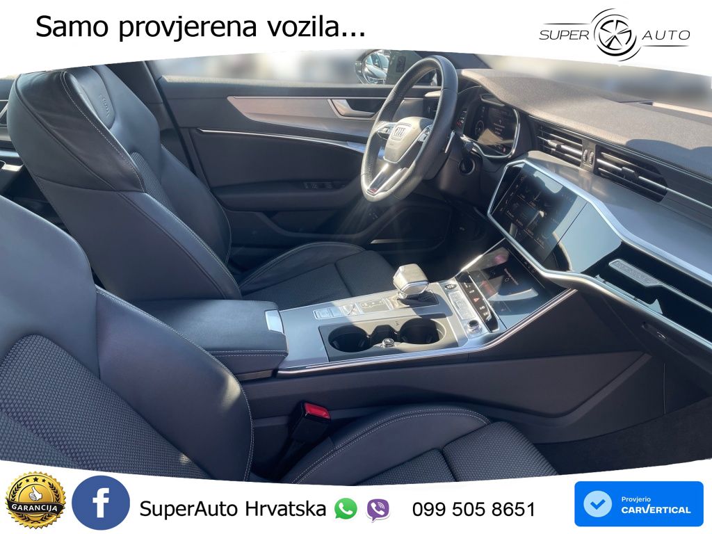Audi A6 50 TFSIe (299 KS) quattro ultra S tronic S line LED+GR SJED+ACC