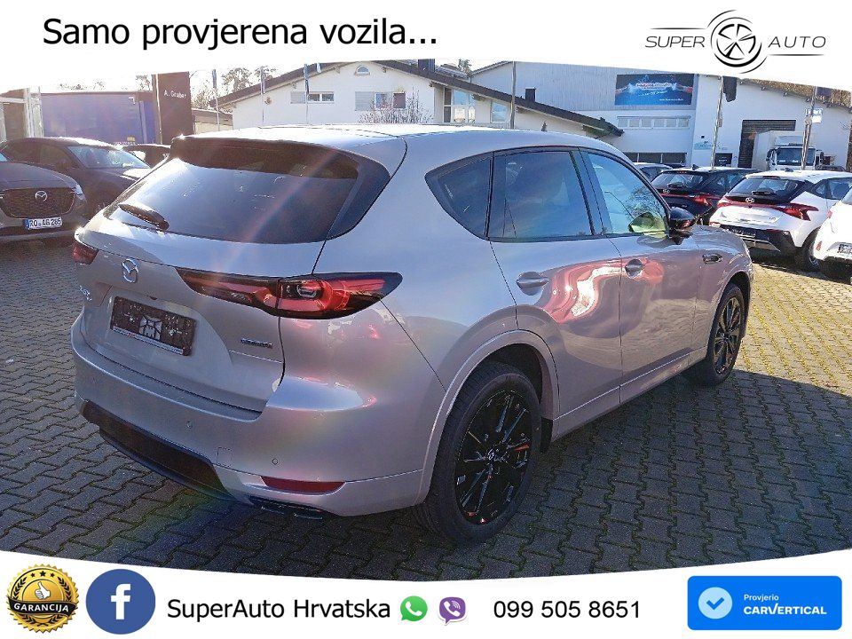 Mazda CX-60 3.3 e-Skyactiv D (254 KS) AWD Automatic MATRIX+GR SJED+KAM