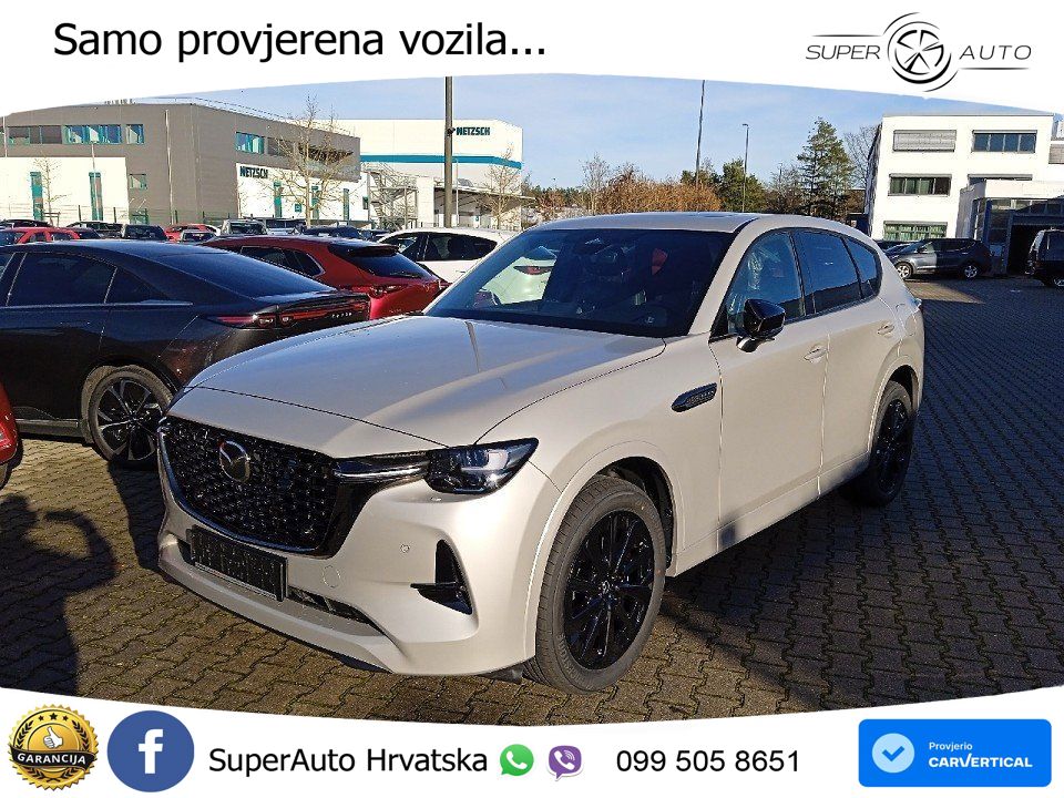 Mazda CX-60 3.3 e-Skyactiv D (254 KS) AWD Automatic MATRIX+GR SJED+KAM