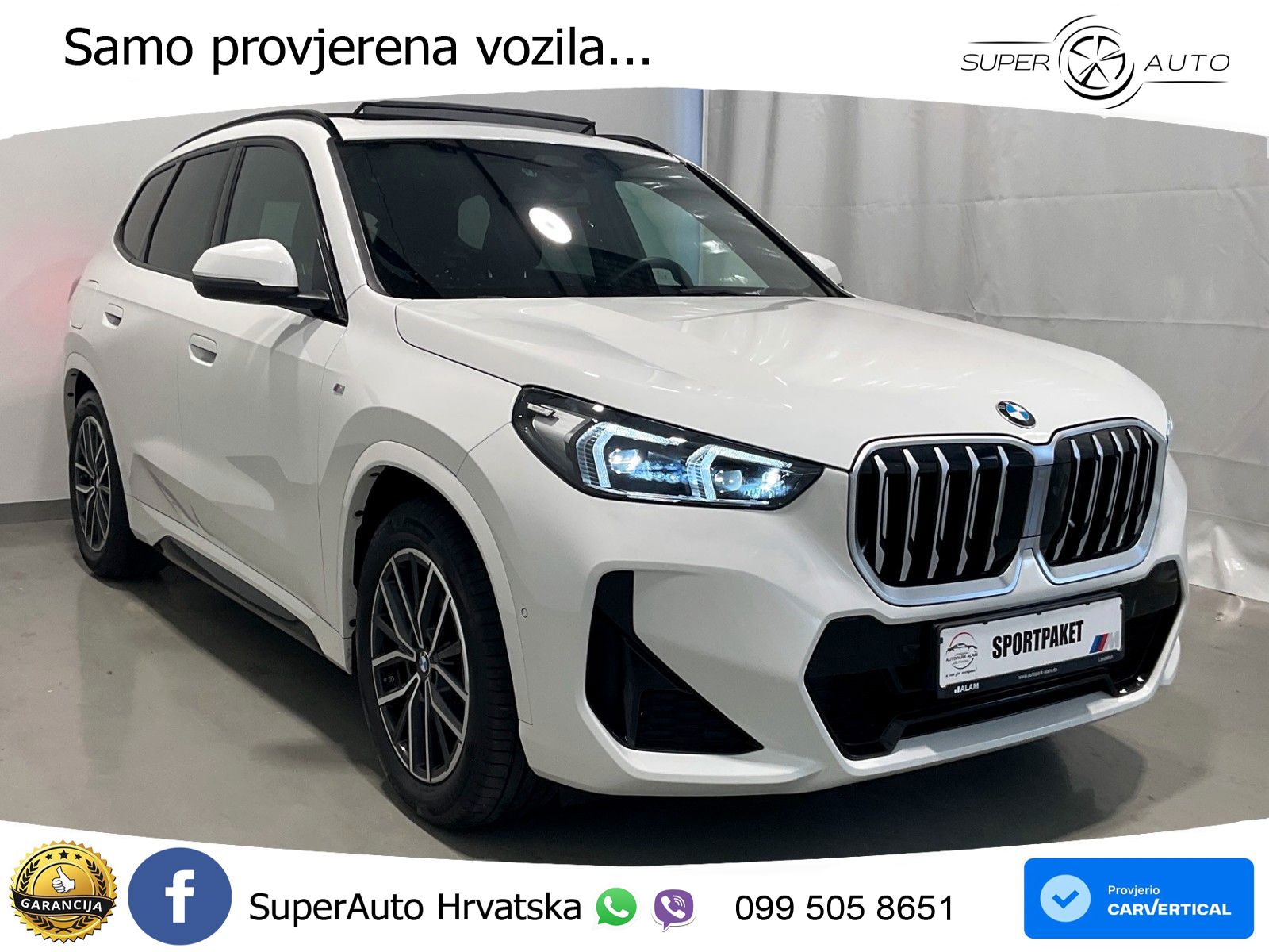 BMW X1 20d (163 KS) xDrive Steptronic M Sport LED+GR SJED+ACC