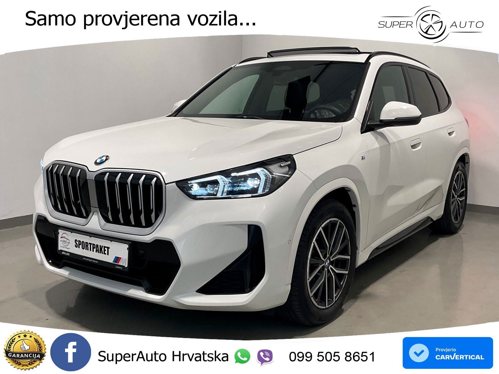 BMW X1 20d (163 KS) xDrive Steptronic M Sport LED+GR SJED+ACC