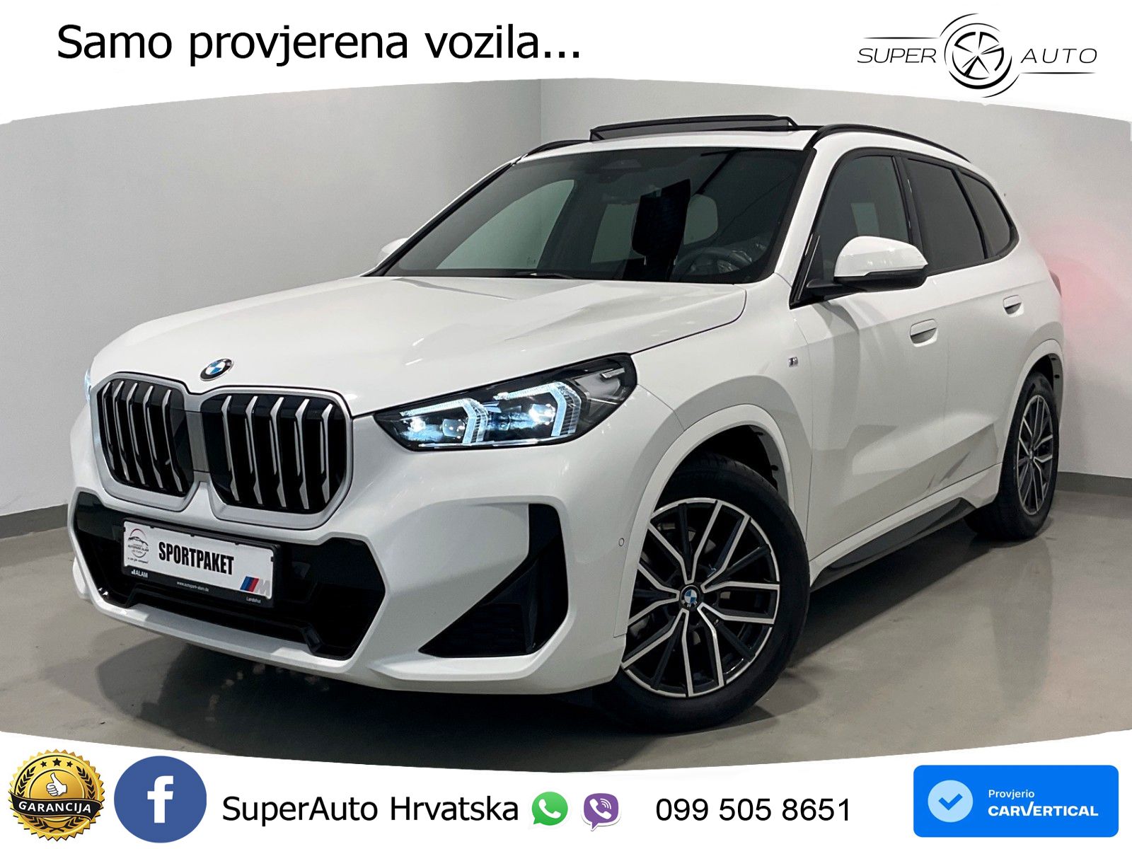 BMW X1 20d (163 KS) xDrive Steptronic M Sport LED+GR SJED+ACC