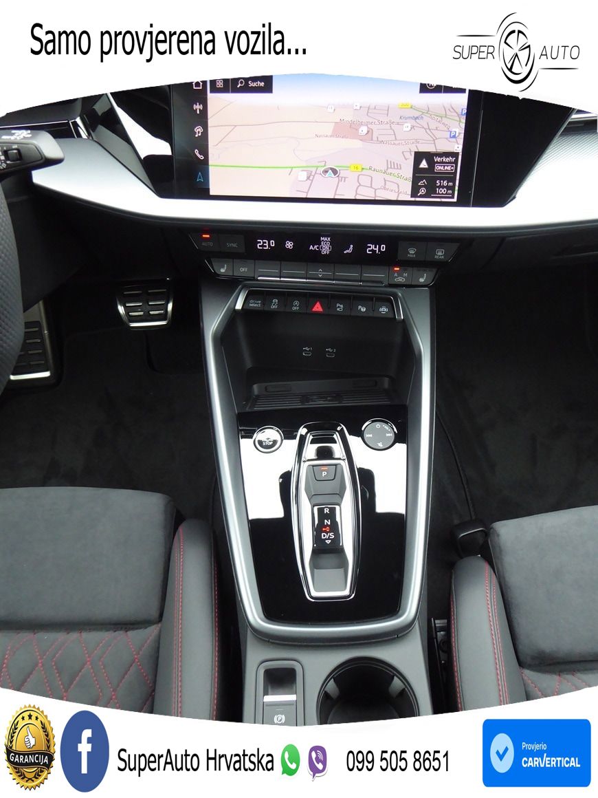 Audi A3 35 TFSI (150 KS) S tronic S line MATRIX+GR SJED+KAM