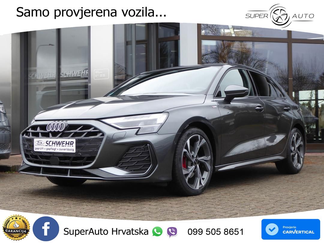 Audi A3 35 TFSI (150 KS) S tronic S line MATRIX+GR SJED+KAM