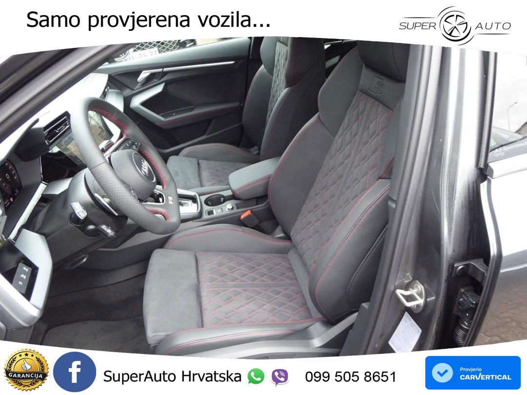 Audi A3 35 TFSI (150 KS) S tronic S line MATRIX+GR SJED+KAM