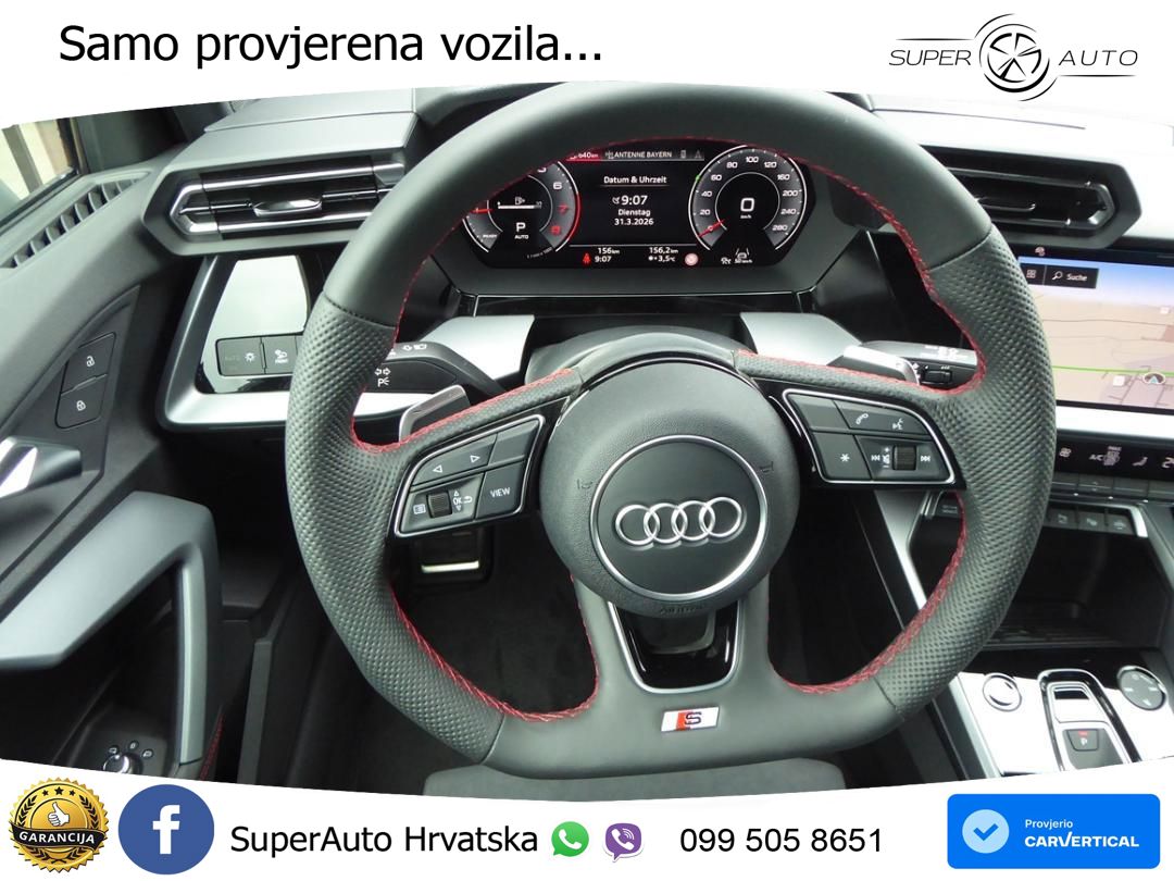 Audi A3 35 TFSI (150 KS) S tronic S line MATRIX+GR SJED+KAM