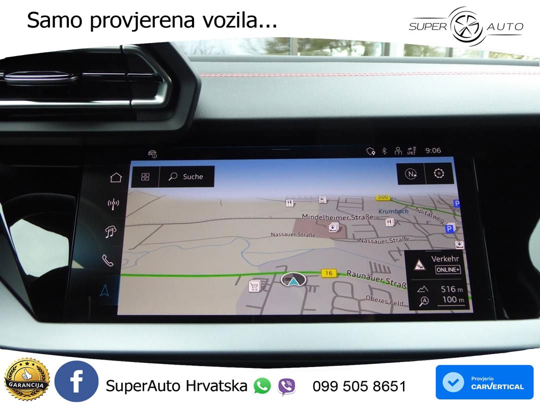Audi A3 35 TFSI (150 KS) S tronic S line MATRIX+GR SJED+KAM