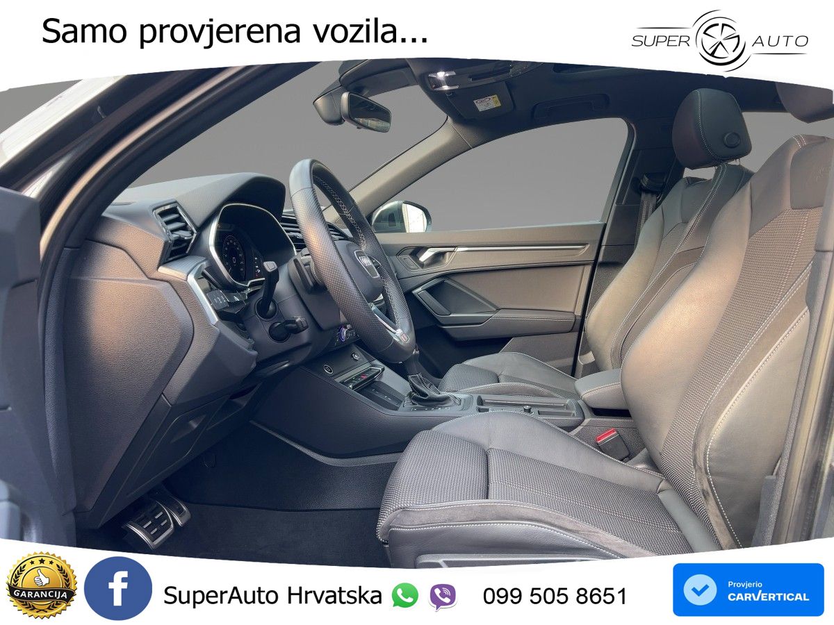 Audi Q3 Sportback 45 TFSIe (245 KS) S tronic S line LED+GR SJED+ACC