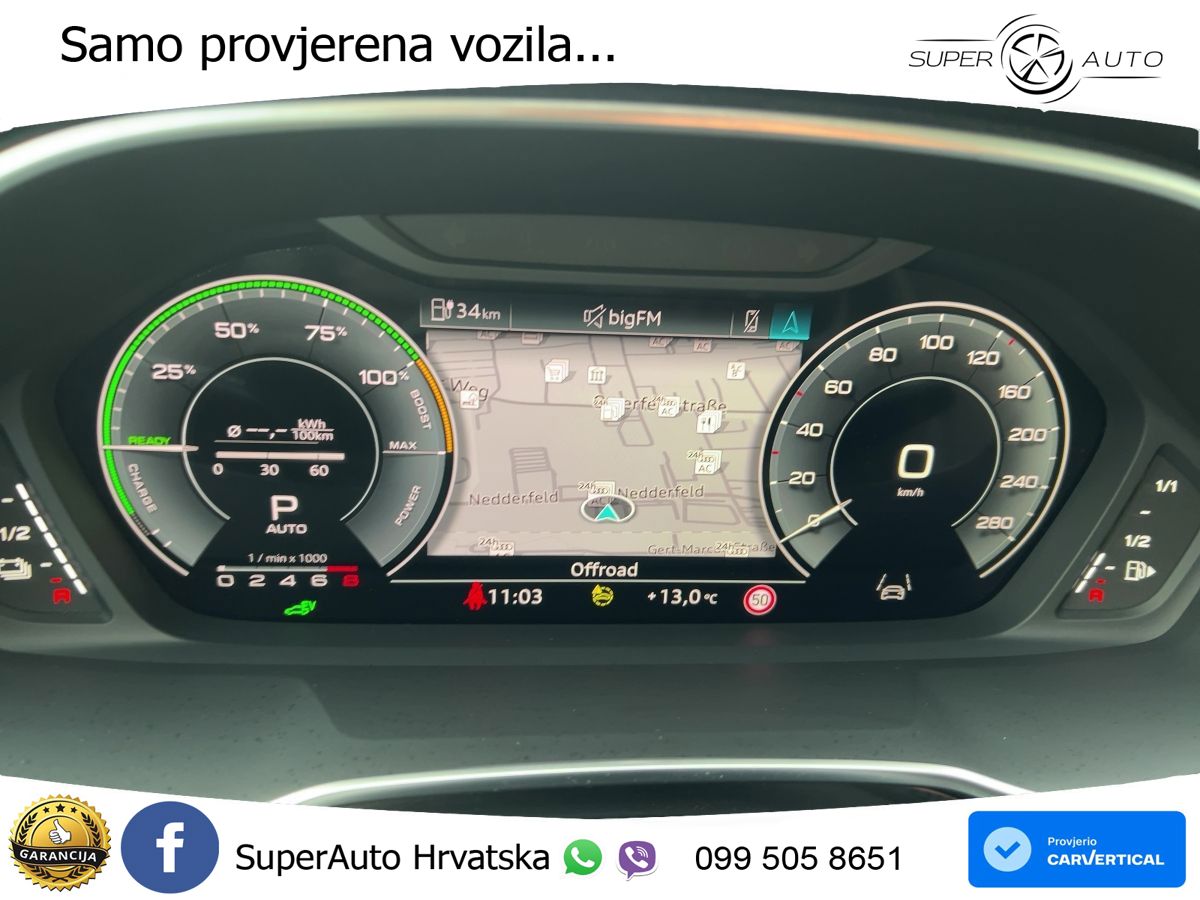 Audi Q3 Sportback 45 TFSIe (245 KS) S tronic S line LED+GR SJED+ACC