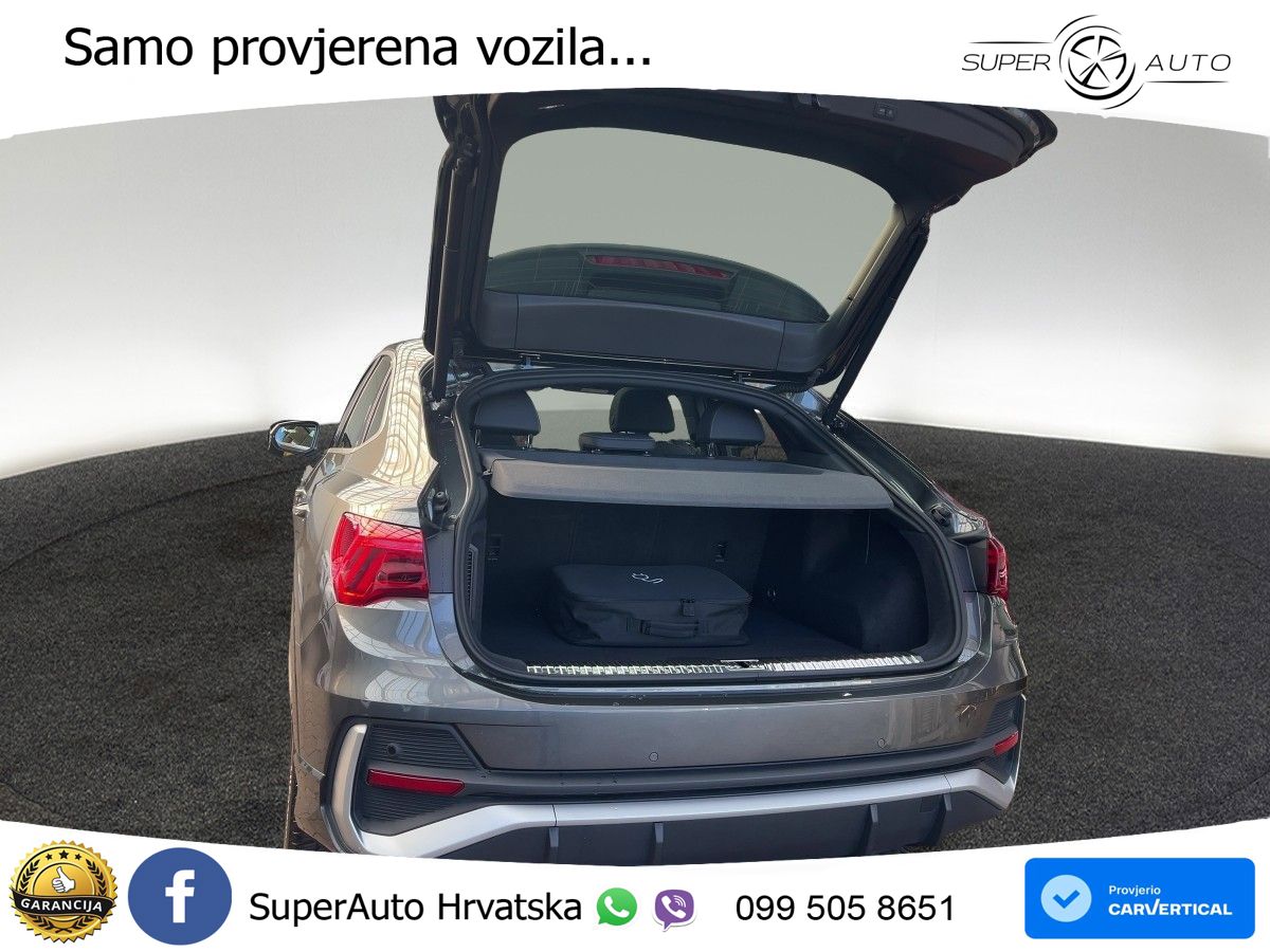 Audi Q3 Sportback 45 TFSIe (245 KS) S tronic S line LED+GR SJED+ACC
