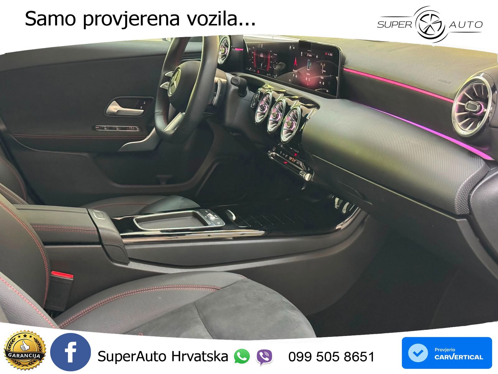 Mercedes-Benz A 180 7G-DCT AMG LED+GR SJED+ACC