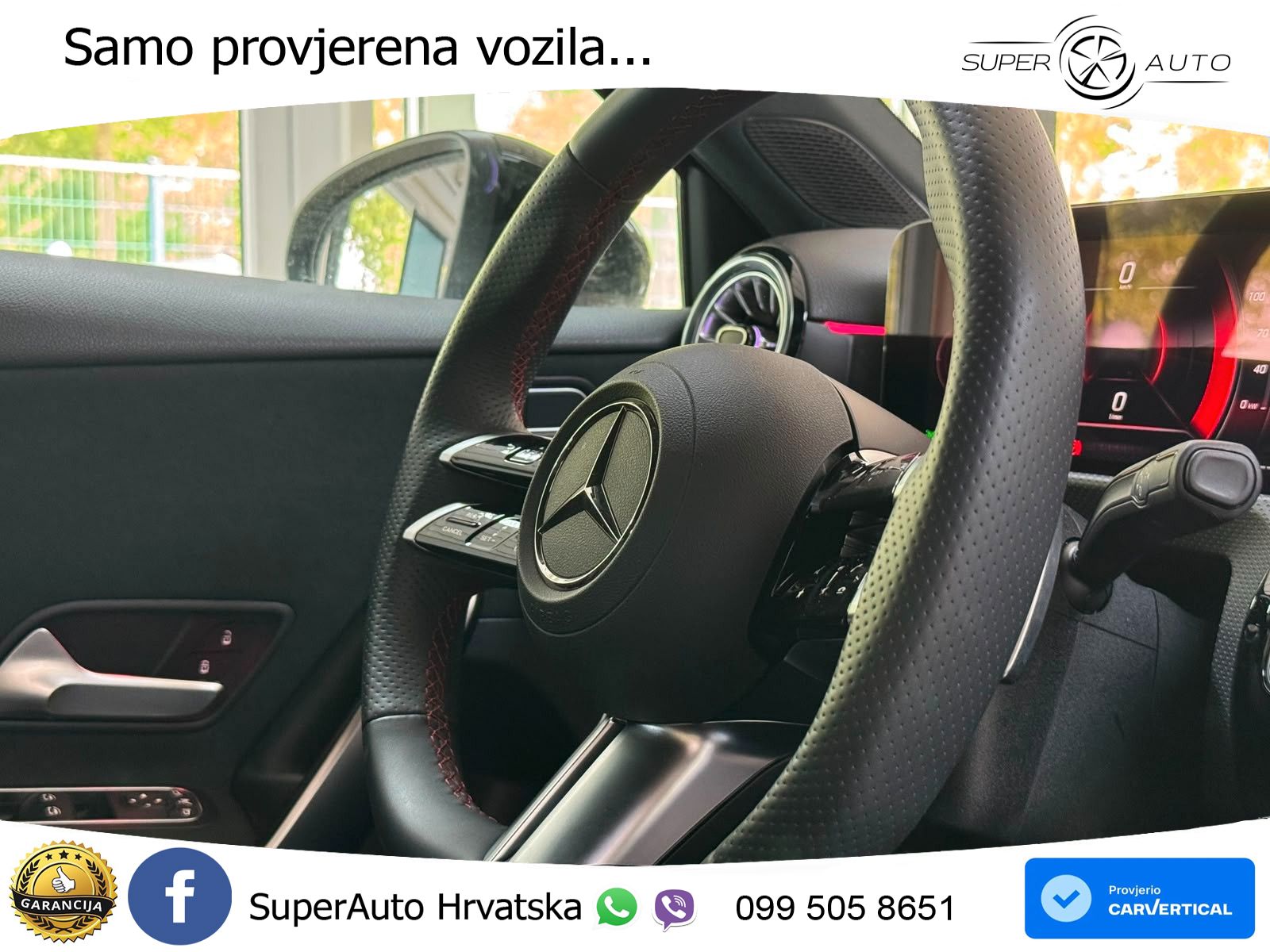 Mercedes-Benz A 180 7G-DCT AMG LED+GR SJED+ACC