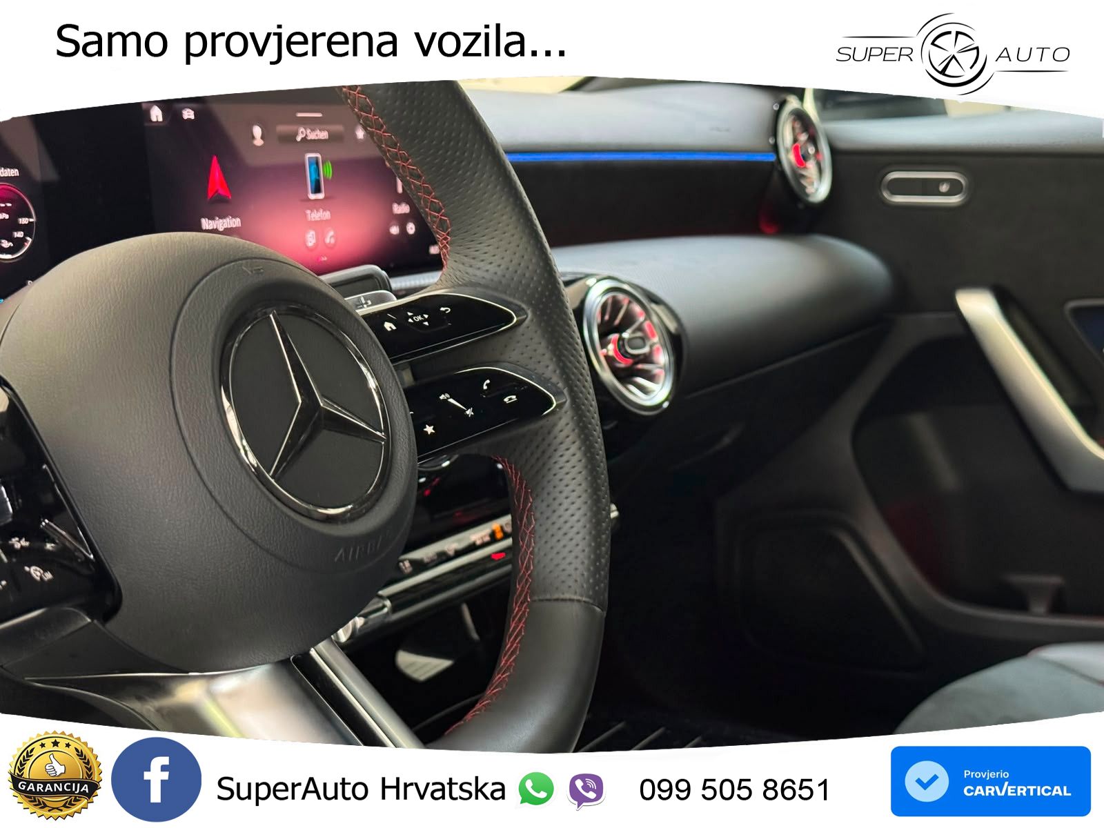 Mercedes-Benz A 180 7G-DCT AMG LED+GR SJED+ACC