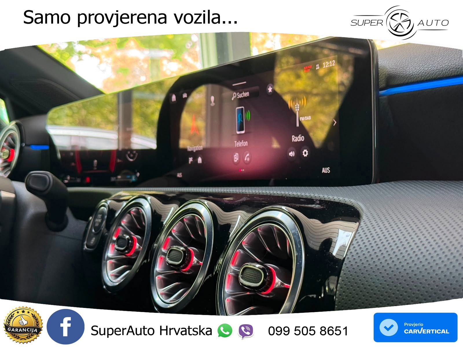 Mercedes-Benz A 180 7G-DCT AMG LED+GR SJED+ACC