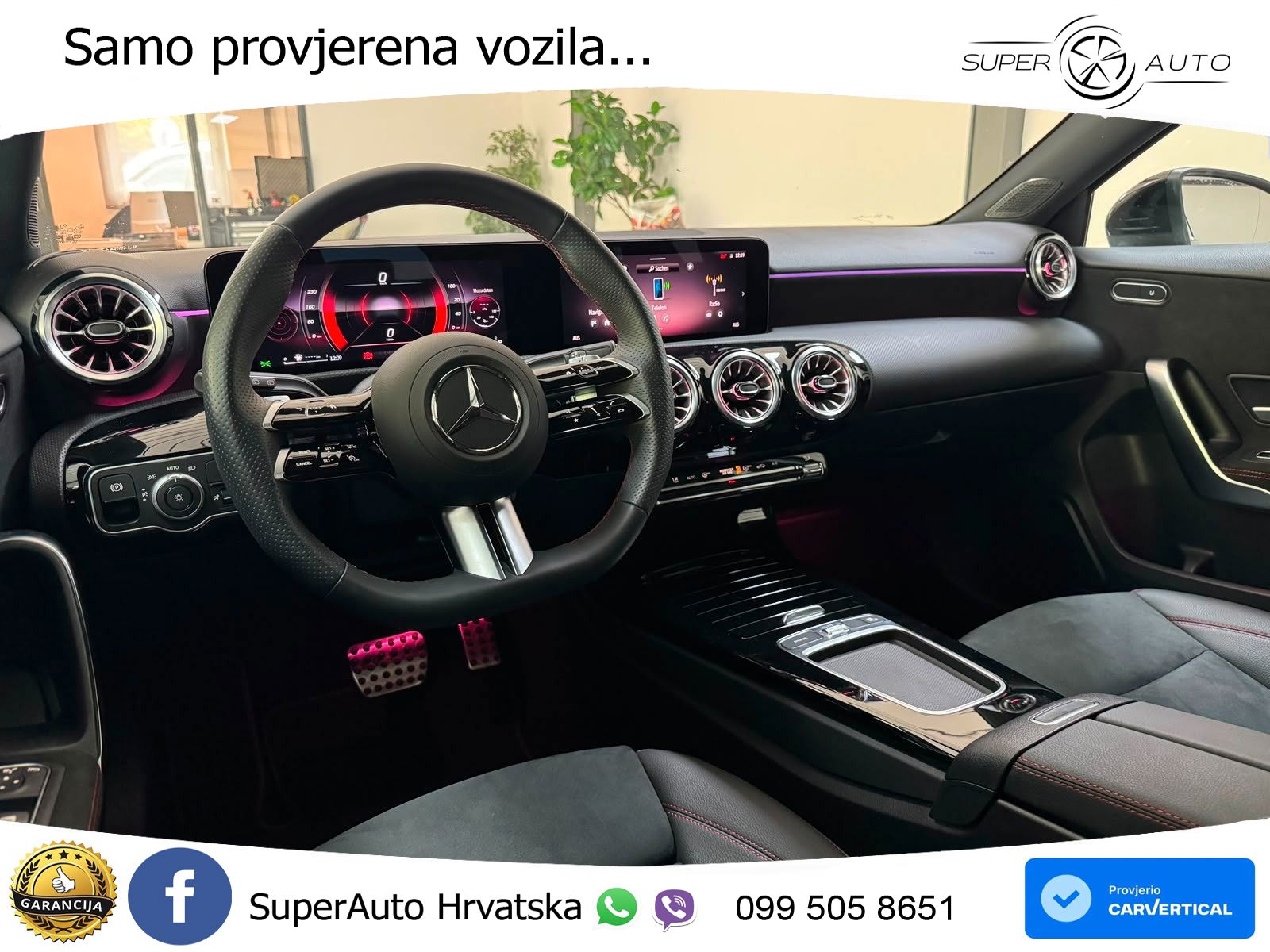 Mercedes-Benz A 180 7G-DCT AMG LED+GR SJED+ACC