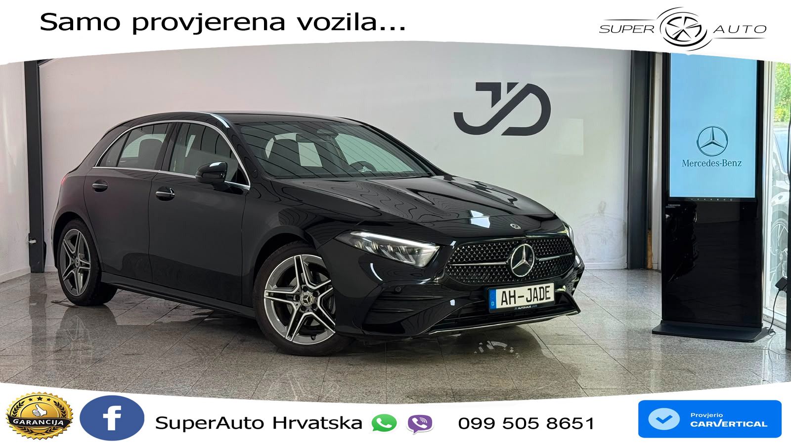 Mercedes-Benz A 180 7G-DCT AMG LED+GR SJED+ACC